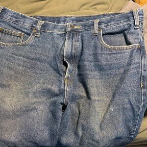 Men's Blue Bootcut Jeans